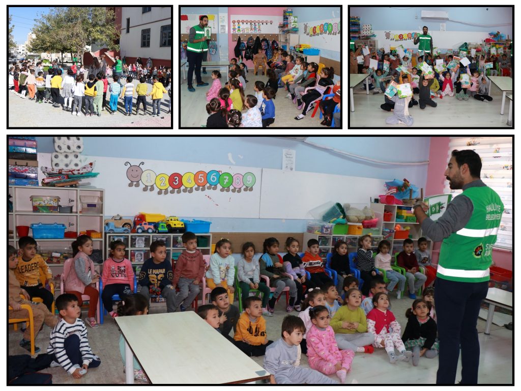 HALİLİYE BELEDİYESİ İLE 360 TON GERİ DÖNÜŞTÜRÜLEBİLİR ATIK TOPLANDI