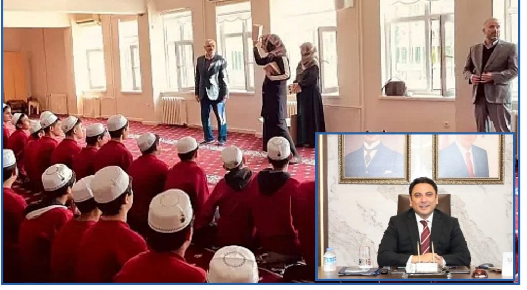 Kaymakam Şahin ‘den Kur’an kursu öğrencilerine anlamlı hediye