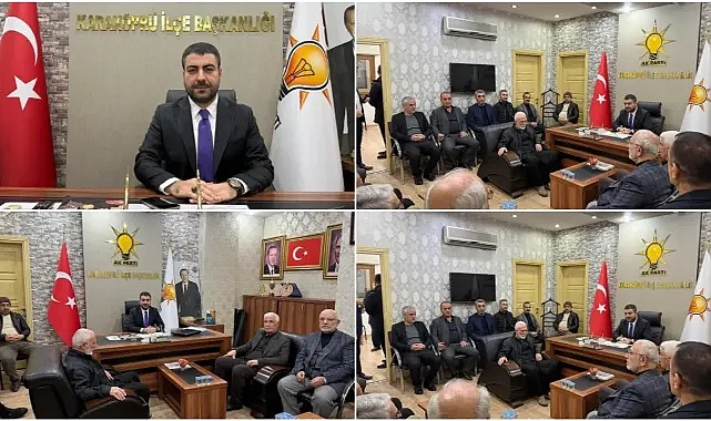 AK Parti Karaköprü İlçe Başkanı Orhan Çelik Görevine Başladı