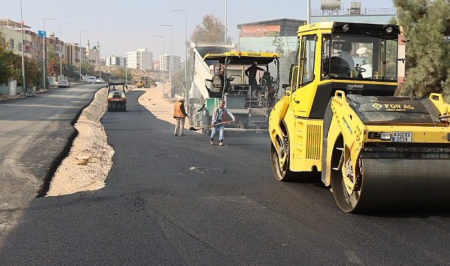 Büyükşehir Belediyesi’nden Batıkent Mahallesinde Asfaltlama Çalışması