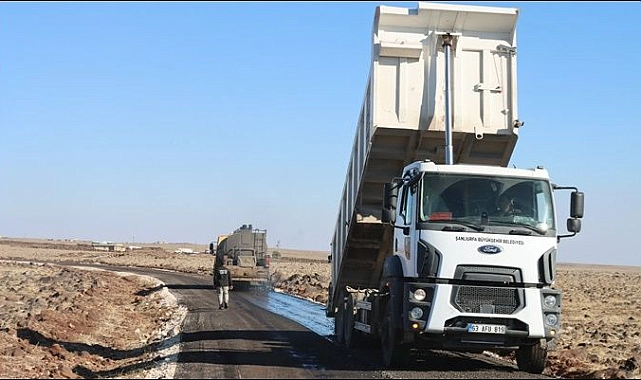 Büyükşehir Viranşehir Çepni Mahallesi’nde Yol Çalışmalarını Tamamladı