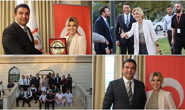 Gülben Ergen Başkan Vekili Sait Ağan ile bir araya geldi