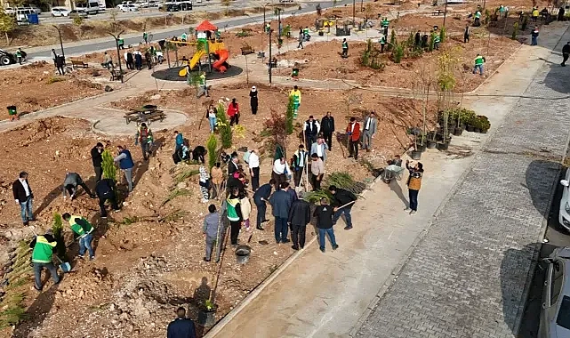 Karaköprü’de ağaçlandırma etkinliği yapıldı