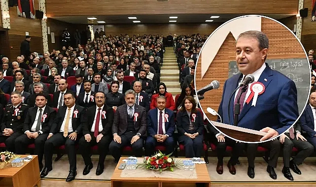 Şanlıurfa’da 24 Kasım Öğretmenler Günü coşkusuyla kutlandı!
