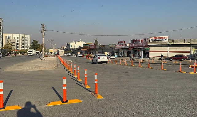 Şanlıurfa’da trafik düzenlemesi devam ediyor
