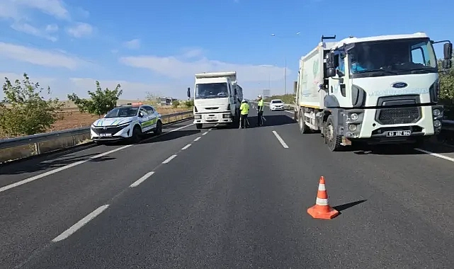 Şanlıurfa trafik denetimi! 259 araç veya sürücüye ceza!