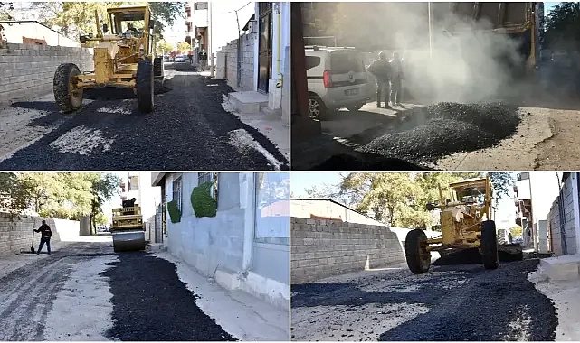 Siverek Belediyesi Üst Yapı Çalışmalarını Aralıksız Sürdürüyor