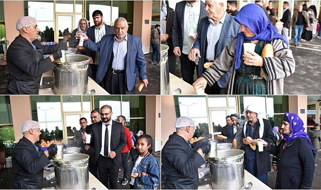 Siverek Devlet Hastanesinde her sabah bin kişiye çorba ikram ediliyor