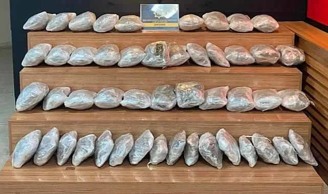 Urfa’da 29 kilo ele geçirildi!