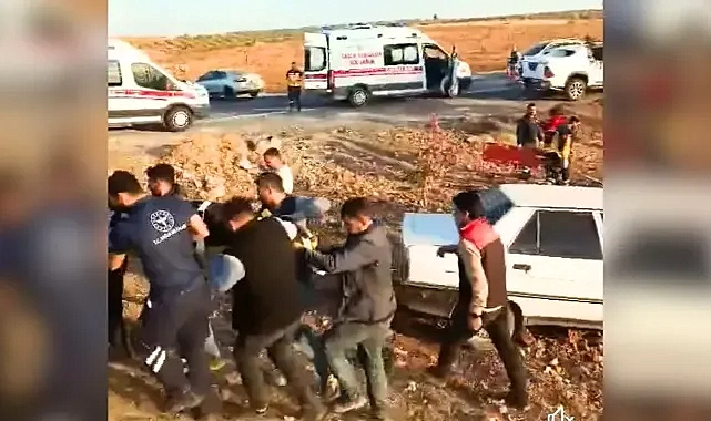 Urfa’da kaza: Çok sayıda yaralı var