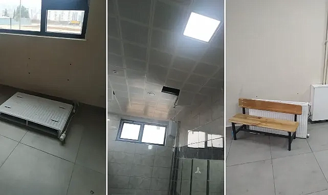 Urfa’daki okulda petekler çalışmıyor! Çocuklar sınıflarda üşüyor!