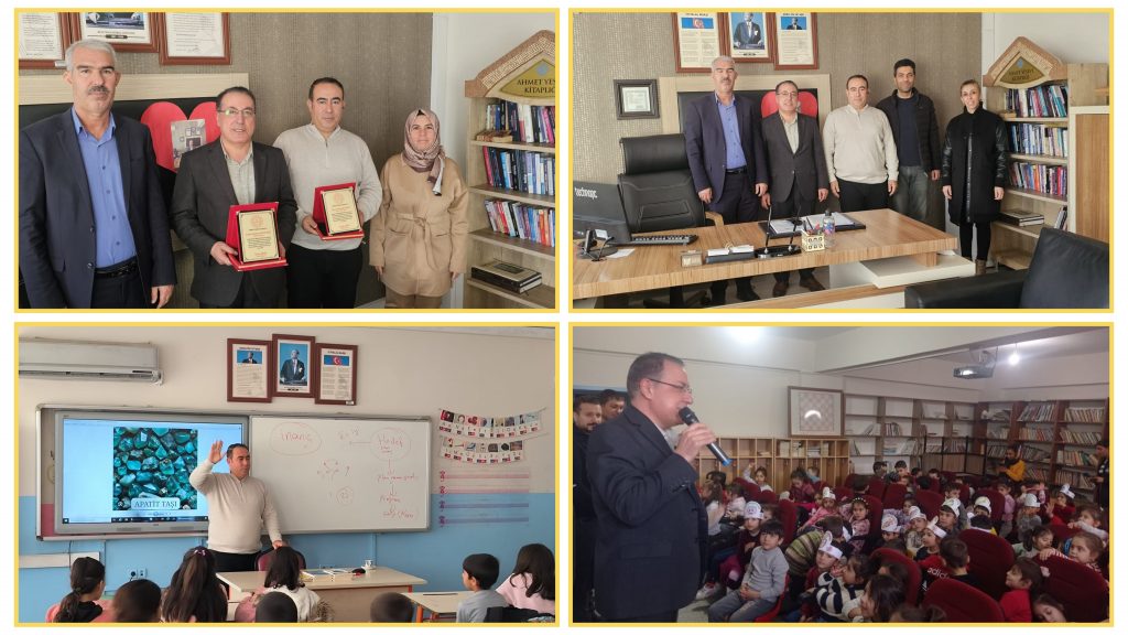 Ahmet Yesevi İlkokulu’nda Yazarlar Öğrencilerle Buluştu
