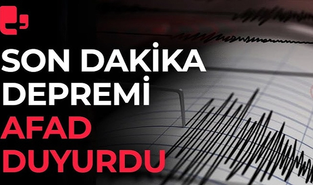 AFAD duyurdu! Isparta’da deprem!