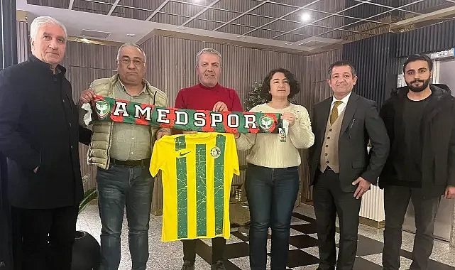 Amedspor Yönetimi, Şanlıurfasporlu Yöneticileri ziyaret etti!
