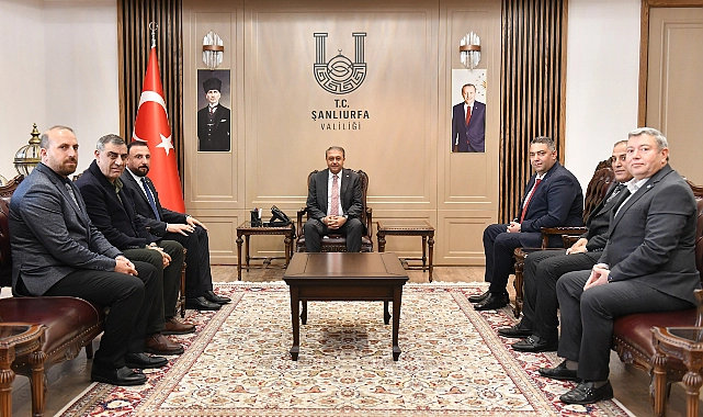 Başkan Eroğlun’dan Vali Şıldak’a önemli ziyaret 