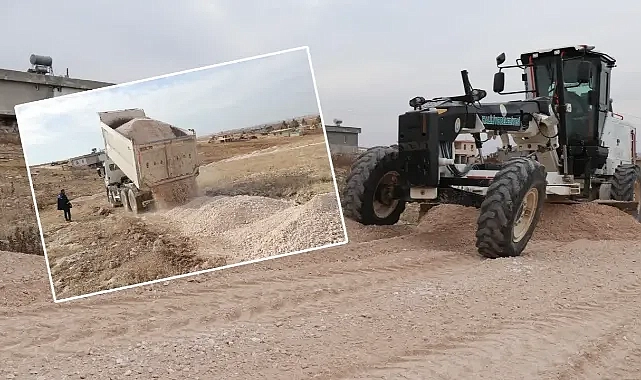 Haliliye Belediyesi kırsal mahallelerde yeni yolları hizmete sunuyor!