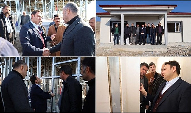 Haliliye Kaymakamı Deprem Konutlarını İnceledi