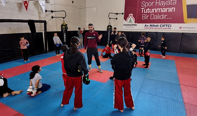 Karaköprü ‘de geleceğin milli sporcuları yetişiyor