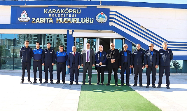 Karaköprü Zabıtada Dijital Denetim Uygulaması Başladı