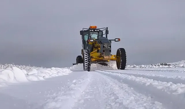 Şanlıurfa’da karla mücadele!