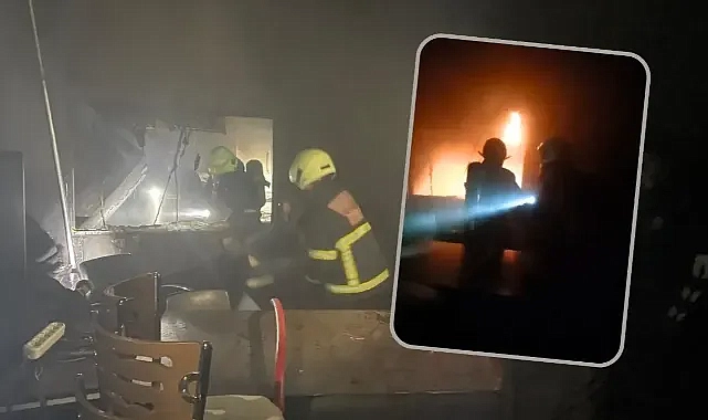 Urfa’daki AVM’de yangın!