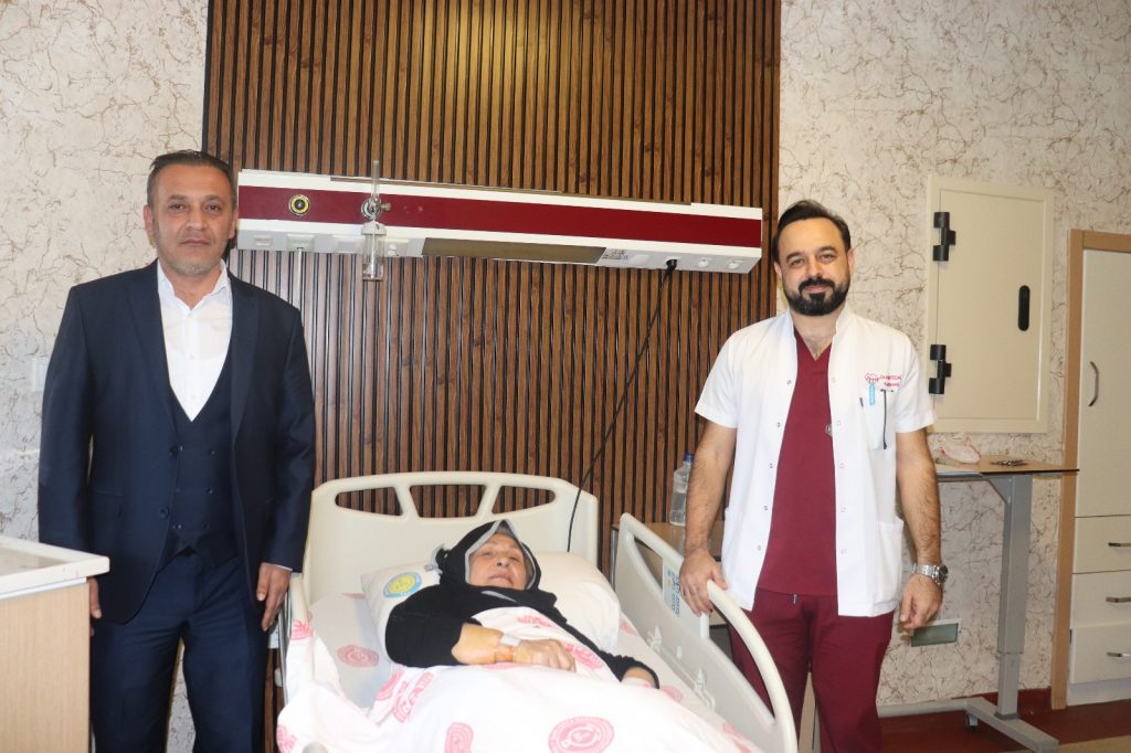 Başkan Reşit Öncel’den Şanlıurfa Harran üniversitesi Hastanesine Teşekkür