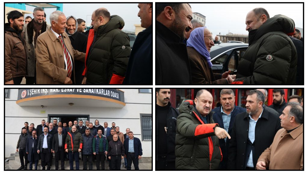BAŞKAN GÜLPINAR, VİRANŞEHİR’DE VATANDAŞLARLA BULUŞTU VE YATIRIMLARI İNCELEDİ