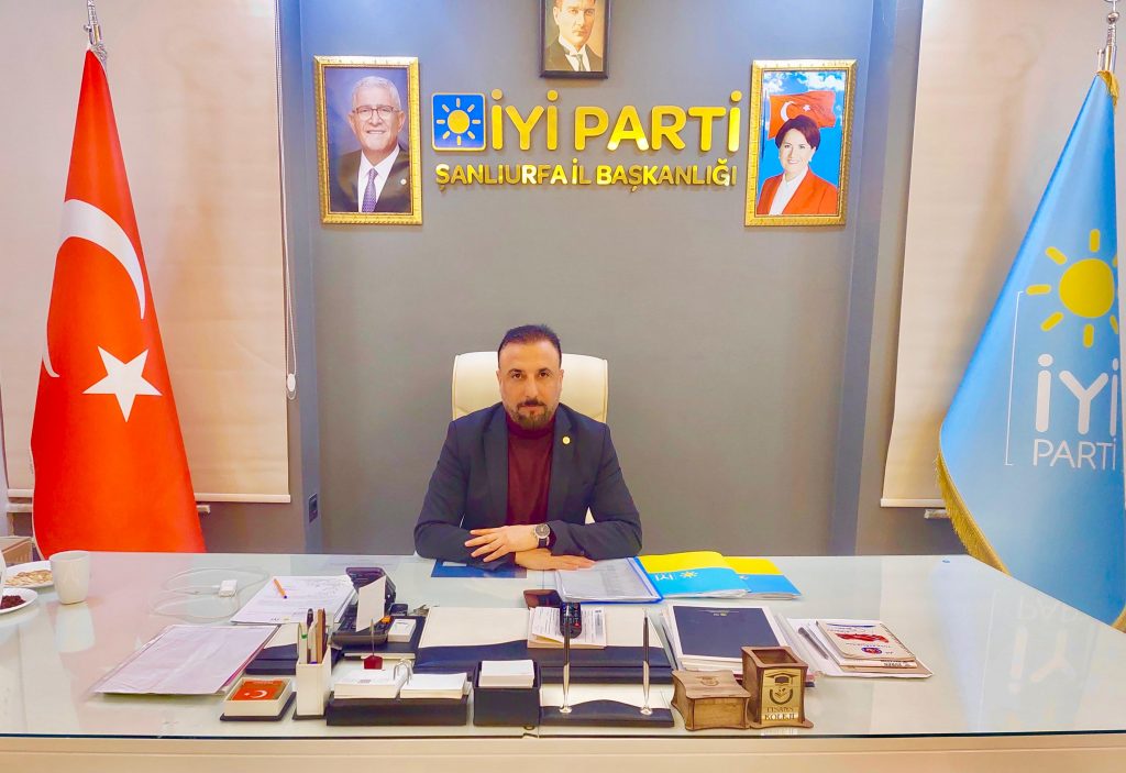 İYİ Parti Şanlıurfa İl Başkanı Ali Eroğlu’ndan Berat Kandili Mesajı