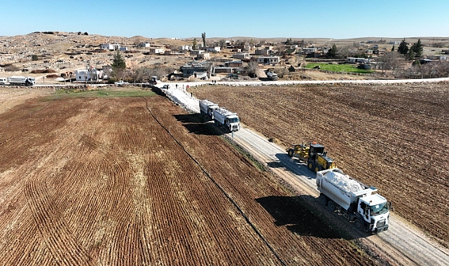 Büyükşehir Belediyesi’nden Şuayb Şehri Yolunda Stabilize Çalışması