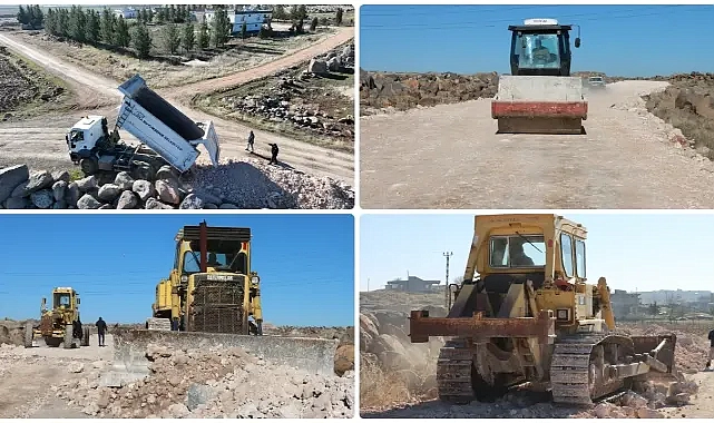 Büyükşehir Belediyesi, Siverek Kırsalında Ulaşımı İyileştiriyor