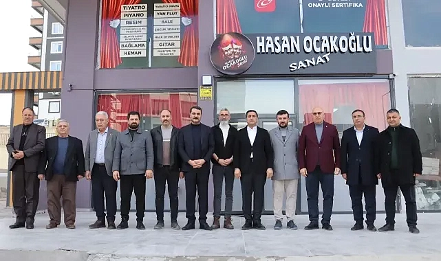 CHP Heyetinden Hasan Ocakoğlu Sanat Akademisi’ne Ziyaret