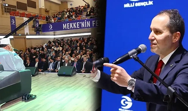 Fatih Erbakan Mekke’nin Fethi Programında Şanlıurfalılarla Buluştu