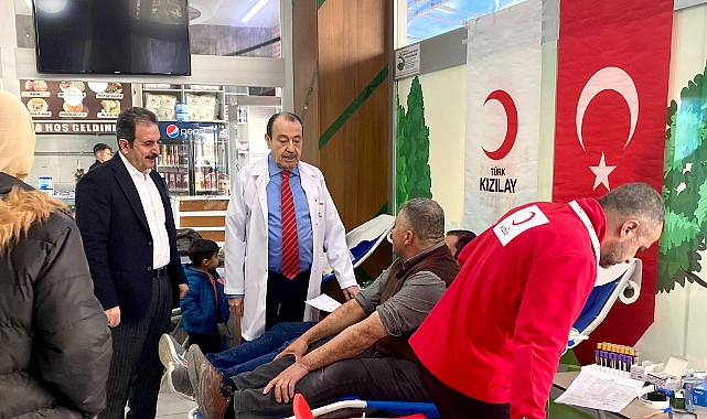 Kızılay’ın kan çağrısına Şanmed Hastanesi kulak verdi