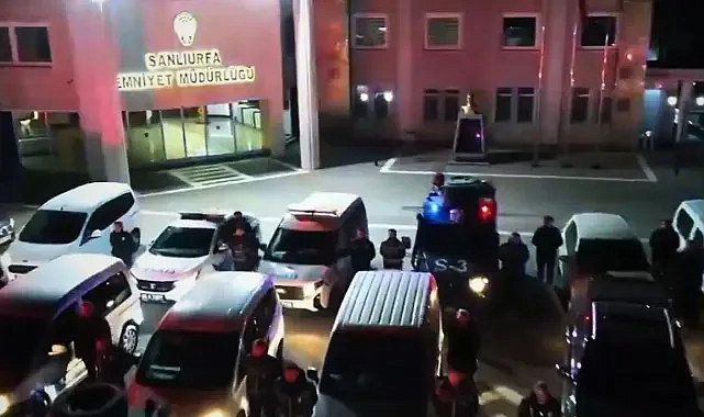 Şanlıurfa’da 133 tutuklama!