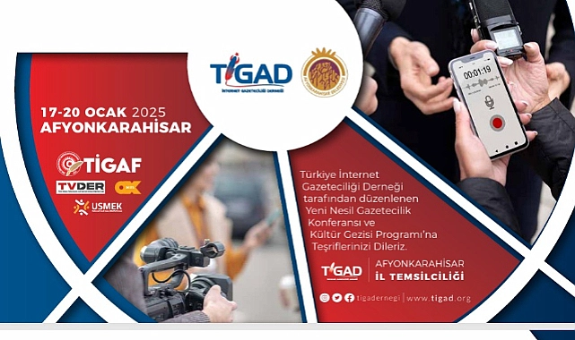 Yeni Nesil Gazetecilikte Öncü Bir Adım: TİGAD Afyonkarahisar’da Buluşuyor