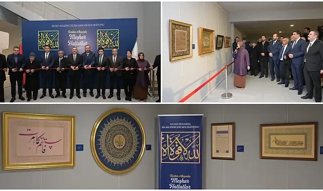 Yıldız Holding’in “Tarihin Akışında Meşhur Hattatlar” sergisi Şanlıurfa’da ziyarete açıldı
