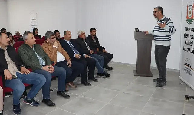Büyükşehir, çiftçilere eğitim verdi
