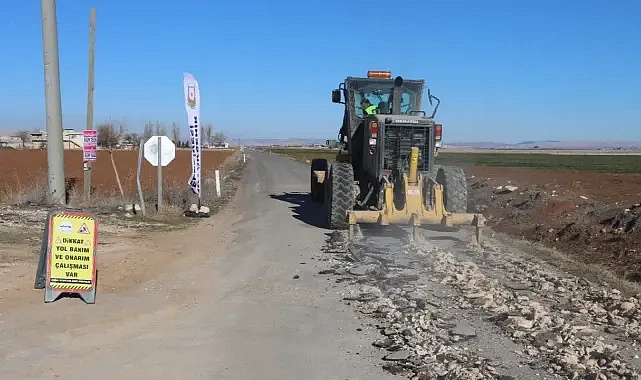 Büyükşehir’in yol çalışmaları devam ediyor