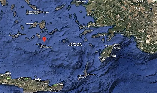 Ege Denizi’nde korkutan deprem!