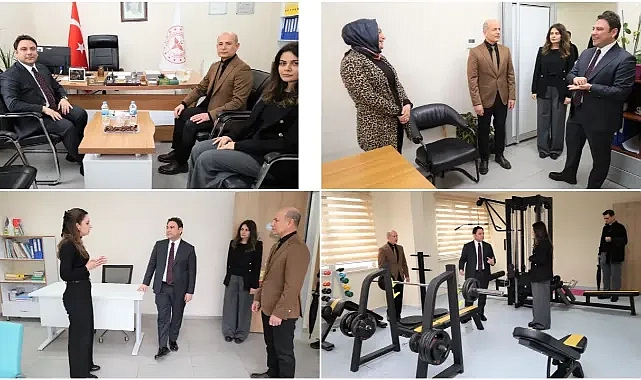 Kaymakam Şahin’den Haliliye İlçe Sağlık Müdürlüğüne Ziyaret