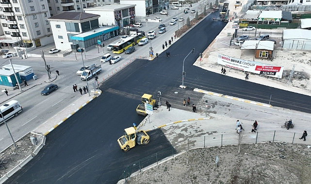 Maşuk -Seyrantepe’de asfalt serimi başladı