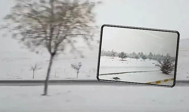 Şanlıurfa’da kar yağışı!