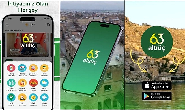 Şanlıurfa’nın Yerli ve Milli Sosyal Medya ve dijital şehir Uygulaması AltıÜç Yenilendi!