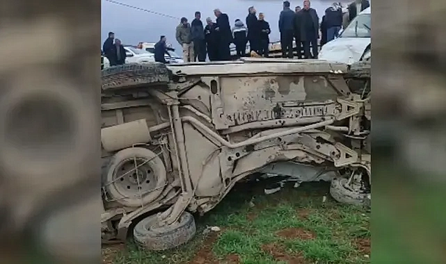 Yine Urfa-Suruç yolu! Yine kaza!