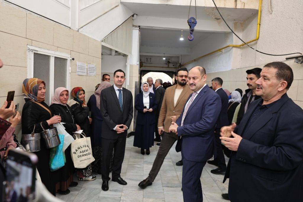 BAŞKAN GÜLPINAR, ŞANLIURFA AŞEVİ DERNEĞİ’Nİ ZİYARET ETTİ