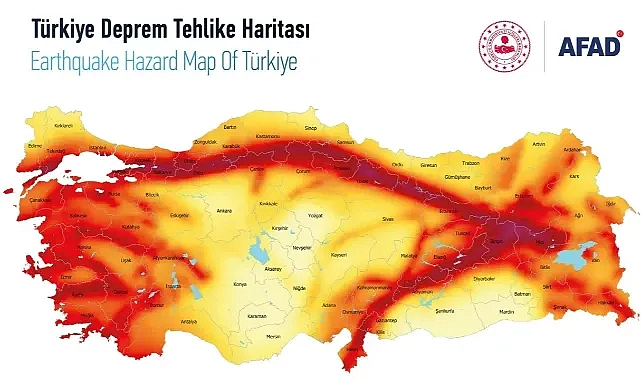 AFAD açıkladı! Türkiye’de kaç tane diri fay hattı bulunuyor?