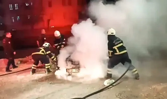 Alevlere teslim oldu! Şanlıurfa’da korkutan yangın!