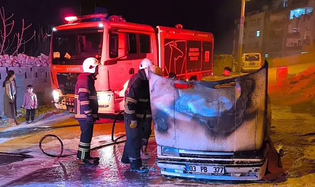 Alevlere teslim oldu! Urfa’da korkutan anlar