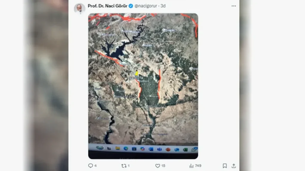 Naci Görür, Şanlıurfa’yı işaret etti! Ne anlama geliyor?