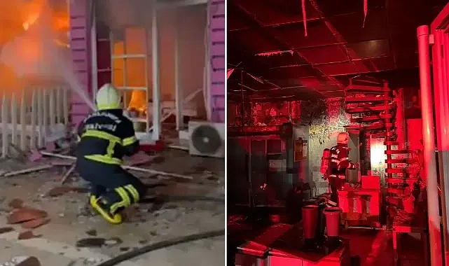 Şanlıurfa’da bir işyerinde yangın çıktı!